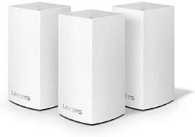 img 1 attached to 🔁 Refurbished Linksys WHW0101-RM2 Velop Mesh WiFi System Dual-Band AC3900, White, 3-Pack - Enhanced Internet Coverage!