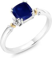 💍 gem stone king sapphire engagement women's jewelry: the perfect choice for weddings & engagements logo