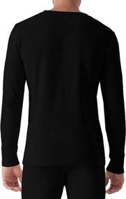 img 3 attached to 🔥 Stay Warm and Cozy with Wrangler Men's Heavyweight Cotton Thermal Top