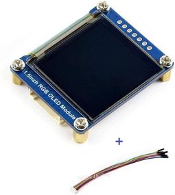 img 4 attached to Модуль отображения Waveshare 1.5-дюймовый RGB OLED - 128x128 пикселей, 65 тыс. цветов - совместим с Raspberry Pi, Arduino и STM32 - интерфейс SPI