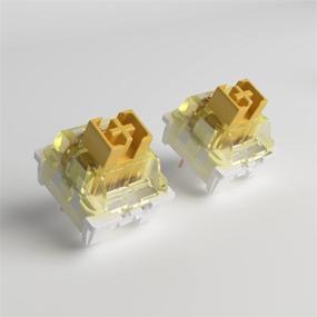 img 1 attached to EPOMAKER AKKO CS Sponge Tactile Switch Set for Mechanical Gaming Keyboard, 3 Pin, 45 Pieces