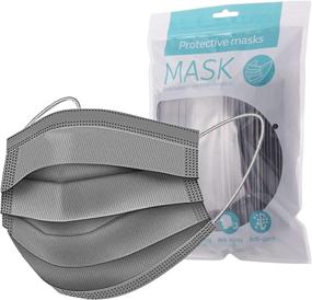 img 3 attached to Comfortable, Bendable, Breathable Disposable Masks for Pollution and Dust