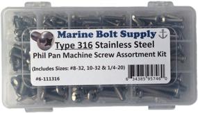 img 3 attached to Durability meets functionality: Stainless Phillips Marine Bolt Supply