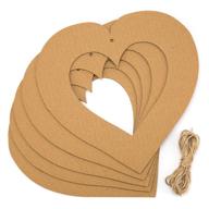 🎨 baker ross ar124 hanging heart wreaths - craft supplies for kids to personalise and decorate (pack of 10), 22cm, white логотип