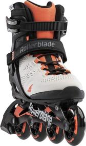 img 3 attached to High-Performance Rollerblade Macroblade 80 Women's Inline Skates - Grey and Coral: Ideal for Adult Fitness