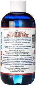 img 3 attached to 🌿 Dale Audrey Ayurvedic Oral Pulling Rinse - Natural Mouthwash for Teeth Whitening, Gum Health, and Oral Wellness - Natural, Organic, Vegan, Cruelty-Free - Cinnamon Flavor - 8 oz