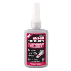 img 1 attached to 🔴 Vibra-TITE 13750: High Temperature & Strength Anaerobic Threadlocker, 50ml Bottle (Red)