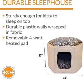 img 3 attached to Pet Products 3891 Thermo Kitty Sleephouse