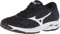 mizuno wave rider 22 knit women's running shoe logo