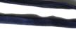 navy knit polyester ribbon foldover logo