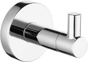 img 4 attached to 🔩 HITSLAM Chrome Stainless Steel Towel Hook: Premium Robe & Coat Hook for Bathroom and Kitchen with Wall Mount – Heavy Duty, Modern Style, 20-Year Warranty