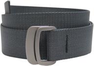 👔 graphite men's accessories: bison designs subtle clinch belts logo