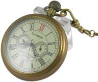 ⌚️ vigoroso classic hand-wound mechanical watch with sub-dials logo