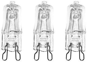 img 1 attached to Anyray 318946500 Halogen Bulbs Replacement (3-Pack) for Range Oven 25W