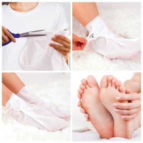 img 1 attached to 👣 BeaLuz Exfoliating Foot Peel Mask: Transform Your Feet in 1-2 Weeks, Remove Calluses & Dead Skin - For Men & Women, 2 Pairs