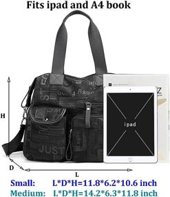 img 1 attached to 👜 Waterproof Crossbody Handbag for Women – Ideal for Work, with Shoulder Strap and Wallet Compartment