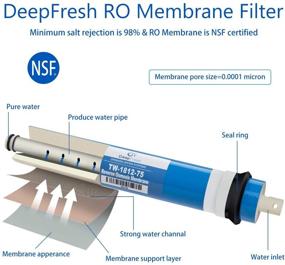 img 3 attached to NSF Certificated DeepFresh Membrane Replacement filters for Effective Contaminant Removal