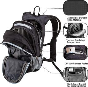 img 2 attached to Stay Hydrated on Your Next Hike with SHARKMOUTH's 2.5L Hydration Backpack