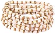 💎 stylish richera ivory stretch bracelet with gold metal – accentuate your wrist with elegance logo