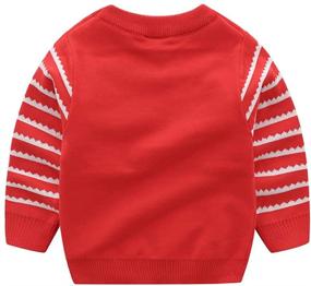 img 3 attached to Charming Cartoon Pullovers for 👕 Boys - Motteecity Clothes: Sweaters for Kids