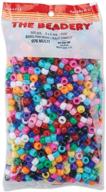 📿 beadery pony beads, 6x9mm, opaque multicolor, 900-pack logo