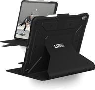 📱 uag metropolis ipad pro case 12.9-inch 3rd gen 2018 - black rugged folio cover with multi-viewing angles and military-grade protection logo