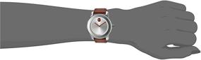 img 3 attached to ⌚️ Timeless Elegance: Movado Women's Quartz Stainless Leather Women's Watches