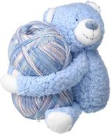 🧶 dmc hug this knitting & crochet yarn kit: create with teddy plush toy! logo