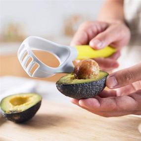 img 3 attached to 🥑 The Ultimate Auony 5-in-1 Avocado Tool: Slicer, Pitters, Cutter & Masher