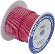 ⚓ ancor 188803 marine grade electrical primary tinned copper boat wiring, 10-gauge, red, 8-feet – optimize your search! логотип