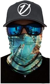 img 4 attached to 🎣 VulgrCo Fishing & Hunting Outdoor Neck Gaiter Face Bandanna - Top Choice for Outdoor Enthusiasts