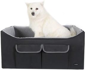 img 4 attached to 🐶 PetsWow Pet Booster Seat: The Ultimate Dog Car Seat for Safe and Comfortable Travel