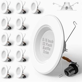 img 4 attached to ⚡️ Эффективное встраиваемое освещение SunLake 12-Pack LED для промышленных электрических решений