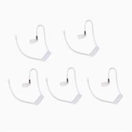 🎧 jeuyoede replacement acoustic tube for motorola kenwood baofeng surveillance kit earpiece headset - compatible connector (5 packs) logo