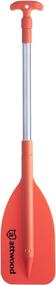 img 2 attached to 🚣 Orange Boating Emergency Telescoping Paddle - Attwood 11828-1, Adjustable 20-inch to 42-inch Length