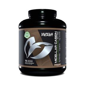 img 4 attached to 🍫 MUSCLE FEAST Grass Fed Micellar Casein, Chocolate, 4lb - Pasture Raised, RBST/rBGH Free