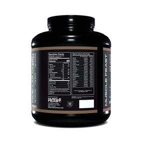 img 3 attached to 🍫 MUSCLE FEAST Grass Fed Micellar Casein, Chocolate, 4lb - Pasture Raised, RBST/rBGH Free