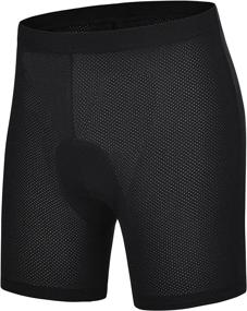 img 2 attached to 🩲 DEALYORK Men's Padded Bike Underwear: Comfortable Cycling Shorts with 3D Padding for Mountain Biking and Cycle Riding