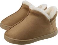 👣 toddler boys' outdoor anti-slip inminpin slippers: comfortable and secure footwear logo