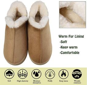 img 2 attached to 👣 Toddler Boys' Outdoor Anti-Slip INMINPIN Slippers: Comfortable and Secure Footwear