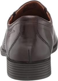 img 2 attached to Обувь Clarks Whiddon Step из темной кожи для мужчин: лоферы и тапочки