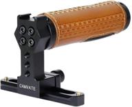 camvate handle safety camcorde leather logo