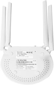 img 3 attached to 🌐 KuWFi 4G LTE SIM Router: Unlocked, 300Mbps WiFi Hotspot with 4 Non-Detachable Antennas – B2/B4/B5/B12/B13/B17/B18/B25/B26 Compatibility [Not for Verizon]