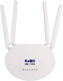 img 4 attached to 🌐 KuWFi 4G LTE SIM Router: Unlocked, 300Mbps WiFi Hotspot with 4 Non-Detachable Antennas – B2/B4/B5/B12/B13/B17/B18/B25/B26 Compatibility [Not for Verizon]