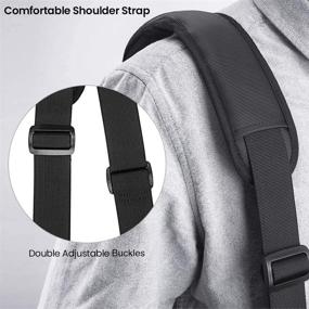 img 3 attached to 🌟 Enhance Your Comfort with the Tomtoc Universal Replacement Shoulder Adjustable