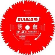 🔪 enhance your cutting efficiency with diablo d1260x combination saw blade logo