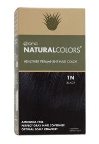 img 4 attached to 🌿 ONC NATURALCOLORS (1N Black) - 120 mL Healthier Permanent Hair Dye: Ammonia Free, Vegan, Certified Organic, 100% Gray Coverage