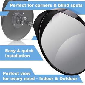 img 3 attached to Premium Convex Mirror Adjustable Security