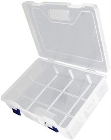 img 1 attached to 📦 MroMax Component Storage Box - Transparent PP Electronic Containers - Convenient Tool Boxes - 9.06" x 6.30" x 2.36" - Ideal for Electronic Components - 1pcs