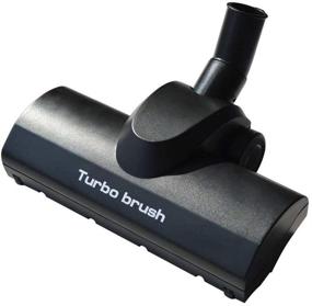 img 4 attached to 🧹 Powerful EZ SPARES Universal Vacuum Cleaner Turbo Floor Brush Head - 1 1/4" 32mm Turbo Brush with Longer Wiper, Ideal for Hardwood Flooring, Big Wheel Design, Fits Most Vacuum Brands